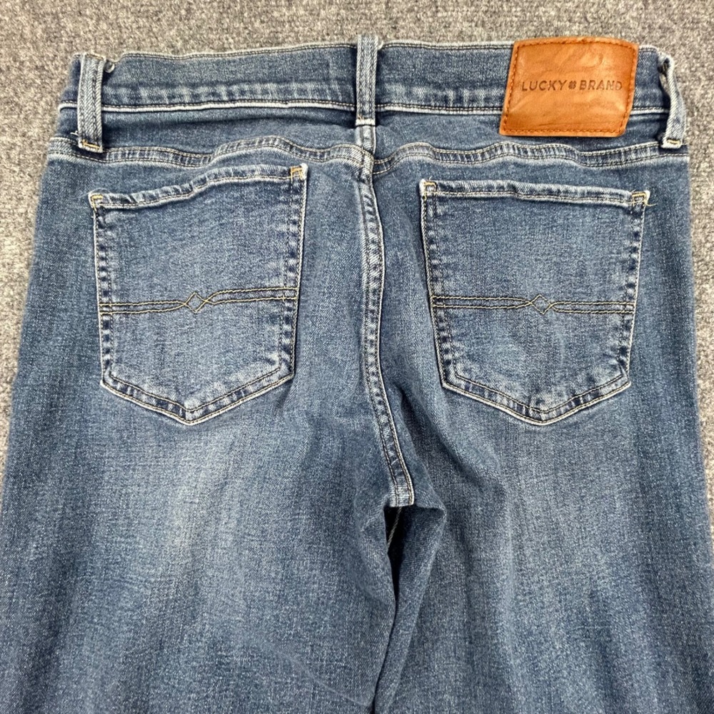 Lucky Brand Sweet Mid Rise Boot Jeans Womens 10/30R Dark Wash Denim Pants - Picture 4 of 13